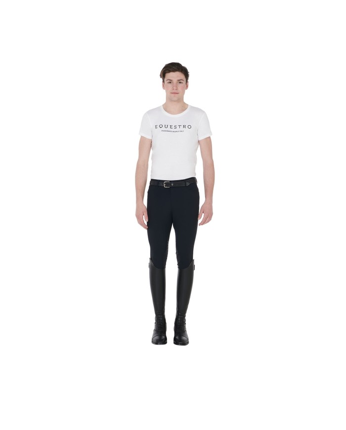 T-SHIRT COTONE EQUESTRO M/C UOMO