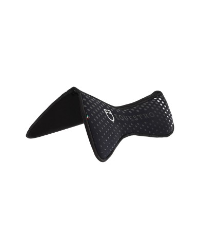 COMPENSA. EQ. IN M.FOAM CON GRIP, TESSUTO TRAFORATO SUL GAR. LOGO BIANCO
