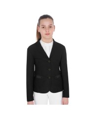 PERFORATED GIRL RIDING JACKET