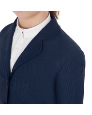 PERFORATED GIRL RIDING JACKET