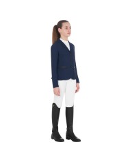 PERFORATED GIRL RIDING JACKET