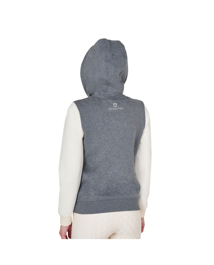 WOMEN S EQ BICOLOR HOODIE