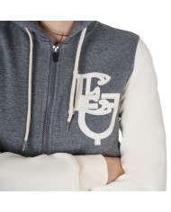 WOMEN S EQ BICOLOR HOODIE