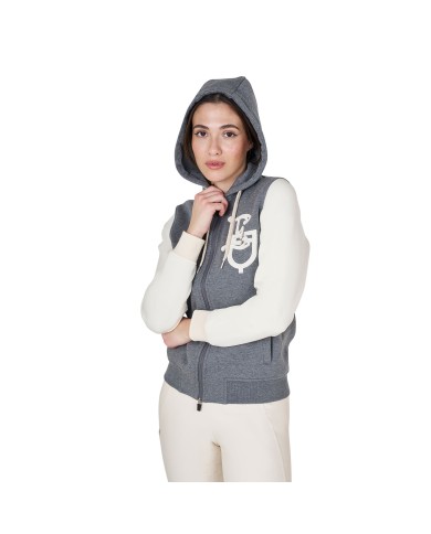WOMEN S EQ BICOLOR HOODIE