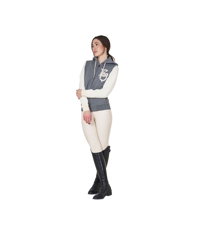 WOMEN S EQ BICOLOR HOODIE