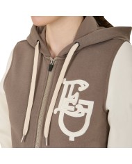 WOMEN S EQ BICOLOR HOODIE