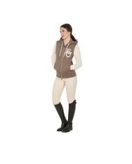 WOMEN S EQ BICOLOR HOODIE