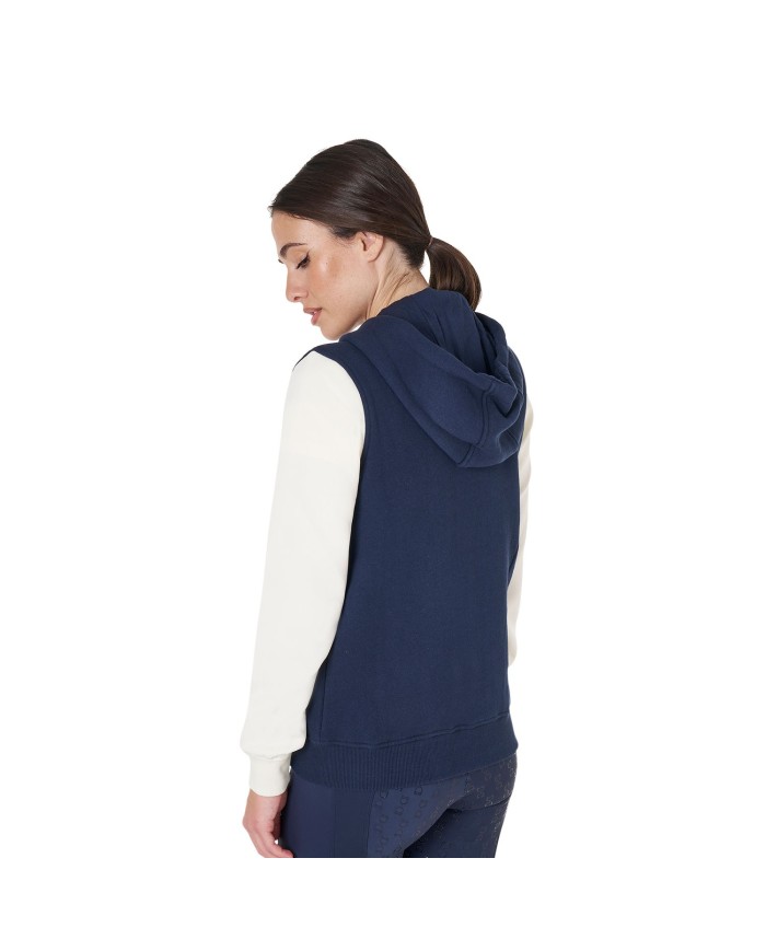 WOMEN S EQ BICOLOR HOODIE