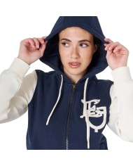 WOMEN S EQ BICOLOR HOODIE