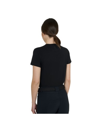 WOMEN S EQUESTRO STRASS COTTON T-SHIRT