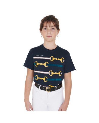 T-shirt bambini con stampa filetto