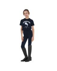 GIRL S EQUESTRO JUMPING HORSE CLUB COTTON T-SHIRT