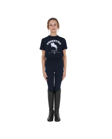 GIRL S EQUESTRO JUMPING HORSE CLUB COTTON T-SHIRT