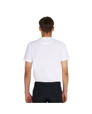 MEN S GLOSSY LOGO COTTON T-SHIRT