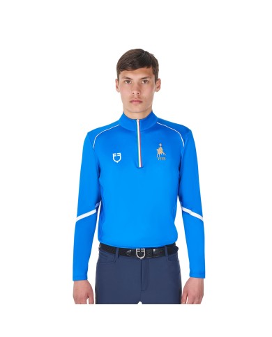 MEN S TECHNICAL TRAINING POLO LS ZIP EQUESTROxFISE