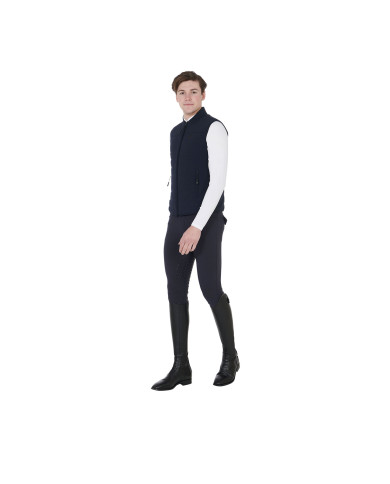 Smanicato uomo in tessuto tecnico traspirante