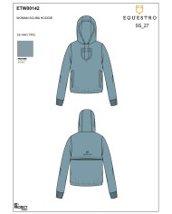 WOMEN S CUT OUT HOODIE