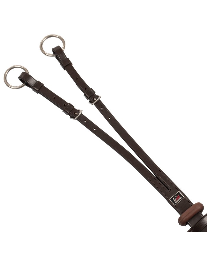 RUNNING MARTINGALE WITH RUBBER STOPPER