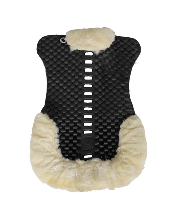 PIUMA AIR-RELEASE FEATHERLIGHT PAD & BACK RISER CUTOUT ECO-WOOL ONE SIZE