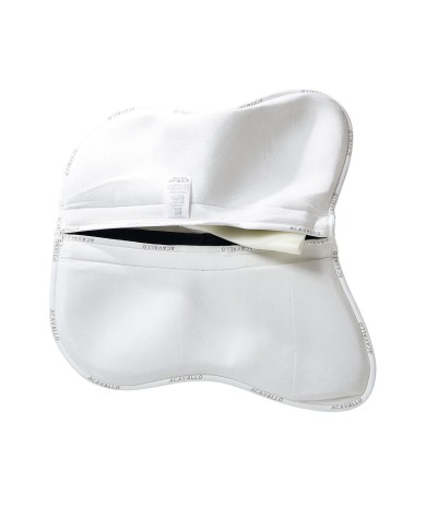 POCKET & MEMORY FOAM 1/2 PAD W/RISERS