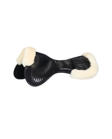 CLOSE CONTACT GEL & MEMORY FOAM 1/2 PAD W/SHEEPSKIN