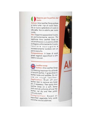 AMA LEATHER SOAP CUOIO E SELLE (500 ML)