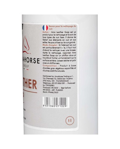AMA LEATHER SOAP CUOIO E SELLE (1 LT)