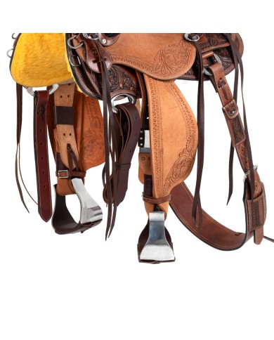 SELLA WADE WESTERN APACHE CON SOTTOPANCIA POSTERIORE